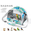 Portable Clear Bird Parrot Transport Cage Breathable Bird Carrier Travel Bag  Rabbit Mole Hamster Hedgehog Small Pet Outdoor Bag