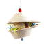 Bird Chewing Paper/ Rattan Toy Small Parrot Hanging Parrot Molar Toy for Cage