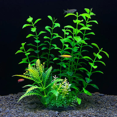 Artificial Aquarium Decor Plants Plastic Aquatic Plants Underwater Plants Aquarium Accessories Decoration Piante Acquario