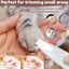 Pets Paw Trimmer w/LED Light