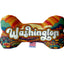 Pet & Dog Plush Bone Toys, "Washington State Options" (Available in different pattern options)