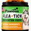 Parasites Prevention for Dogs Chewables Natural Dog Insects Control 120 Tablets