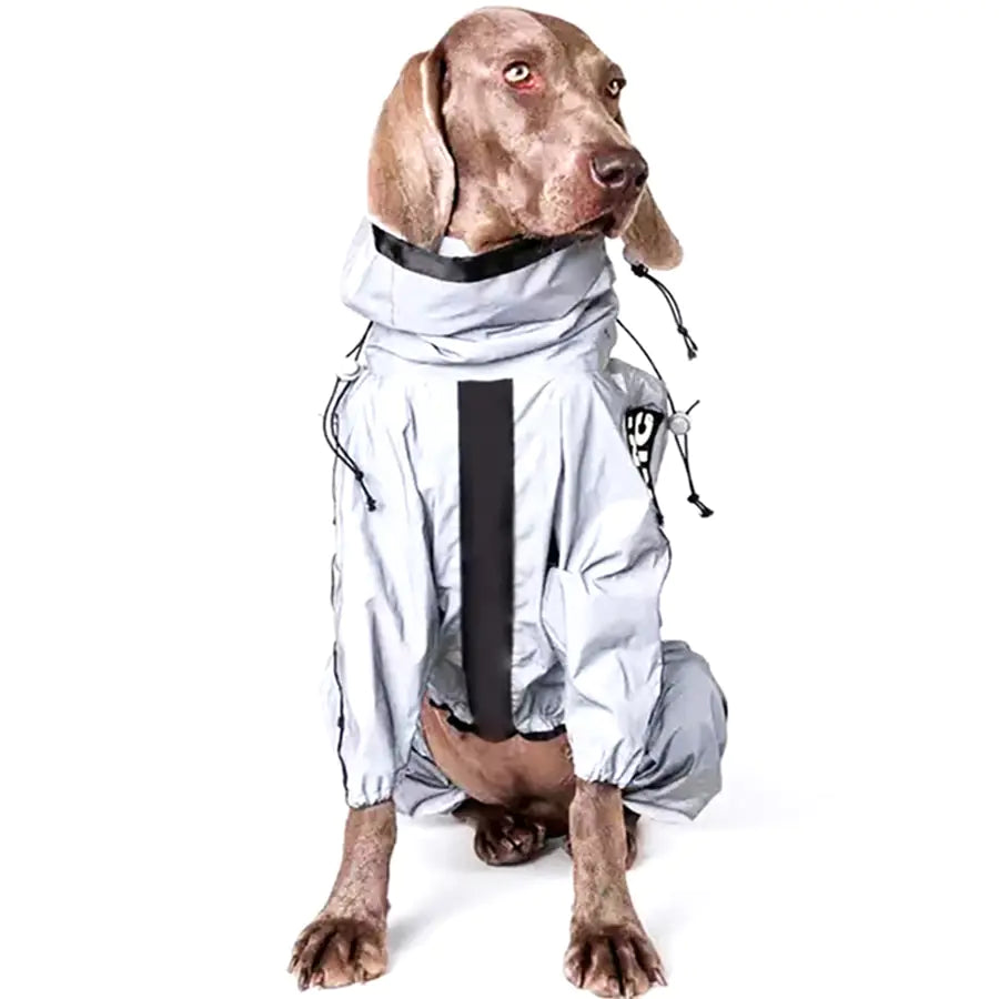 Pet Dog Jumpsuit Waterproof Raincoat