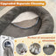 Large Dark Grey Human Dog Bed