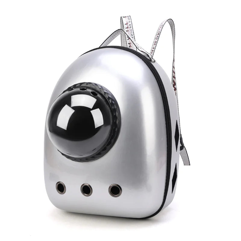 Transparent Space Capsule Pet Backpack Carrier