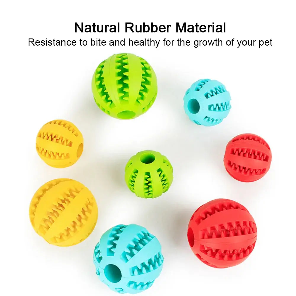 Interactive Rubber Balls For Small And Large Dogs