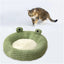 Cartoon Frog-Shaped Pet Bed