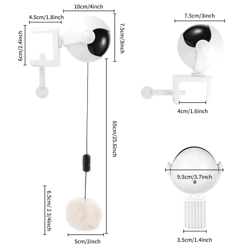 Electronic Motion Cat Toy Yo-Yo Lifting Ball