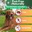 Parasites Prevention for Dogs Chewables Natural Dog Insects Control 120 Tablets