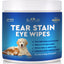 Cat Dog Eye Wash Wipes Tear Stain Remover Cleaner Eye Infection Treatment 120Pad