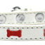 Dog, Puppy & Pet Widget Fashion  Collar, "Red Bone"