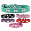 Dog, Puppy & Pet Widget Fashion Collar, "White Bow"