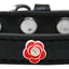 Dog, Puppy & Pet Widget Fashion Collar, "Red Roses"