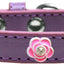 Dog, Puppy & Pet Widget Fashion  Collar, "Bright Pink Roses"