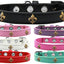 Dog, Puppy & Pet Widget Fashion  Collar, "Bronze Fleur De Lis"