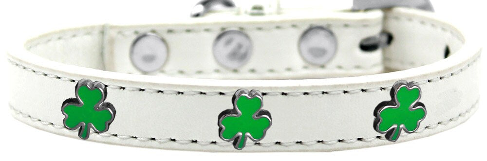 Dog, Puppy & Pet Widget Collar, "Shamrock"