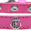 Dog, Puppy & Pet Widget Fashion  Collar, "Silver Anchor"