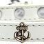 Dog, Puppy & Pet Widget Fashion  Collar, "Bronze Anchor"