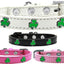 Dog, Puppy & Pet Widget Collar, "Shamrock"