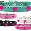 Dog, Puppy & Pet Widget Fashion  Collar, "Pink Palm Tree"