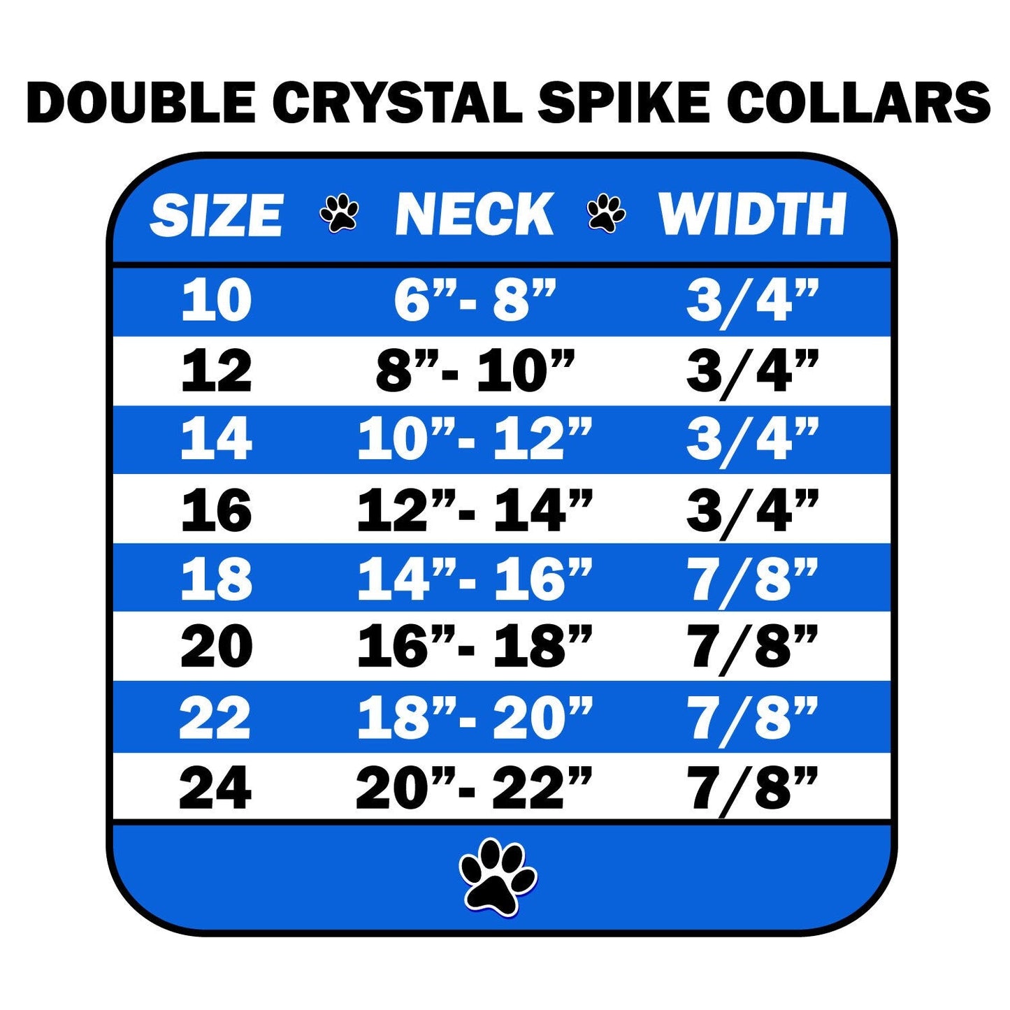 Pet and Dog Spike Collar, "Double Crystal & Bright Pink Spikes"