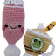 Knit Knacks Organic Cotton Pet & Dog Toys, "Sweet Tooth Group" (Choose from 10 different options!)