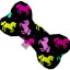 Pet, Dog Plush Heart or Bone Toy, "Birthday Group" (Available in different sizes, and 10 different pattern options!)