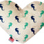 Pet and Dog Plush Heart or Bone Toy, "Nautical Group" (Available in different sizes, and 10 different pattern options!)