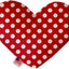 Pet and Dog Plush Heart or Bone Toy, "Swiss Dots Group" (Available in different sizes, and 10 different pattern options!)