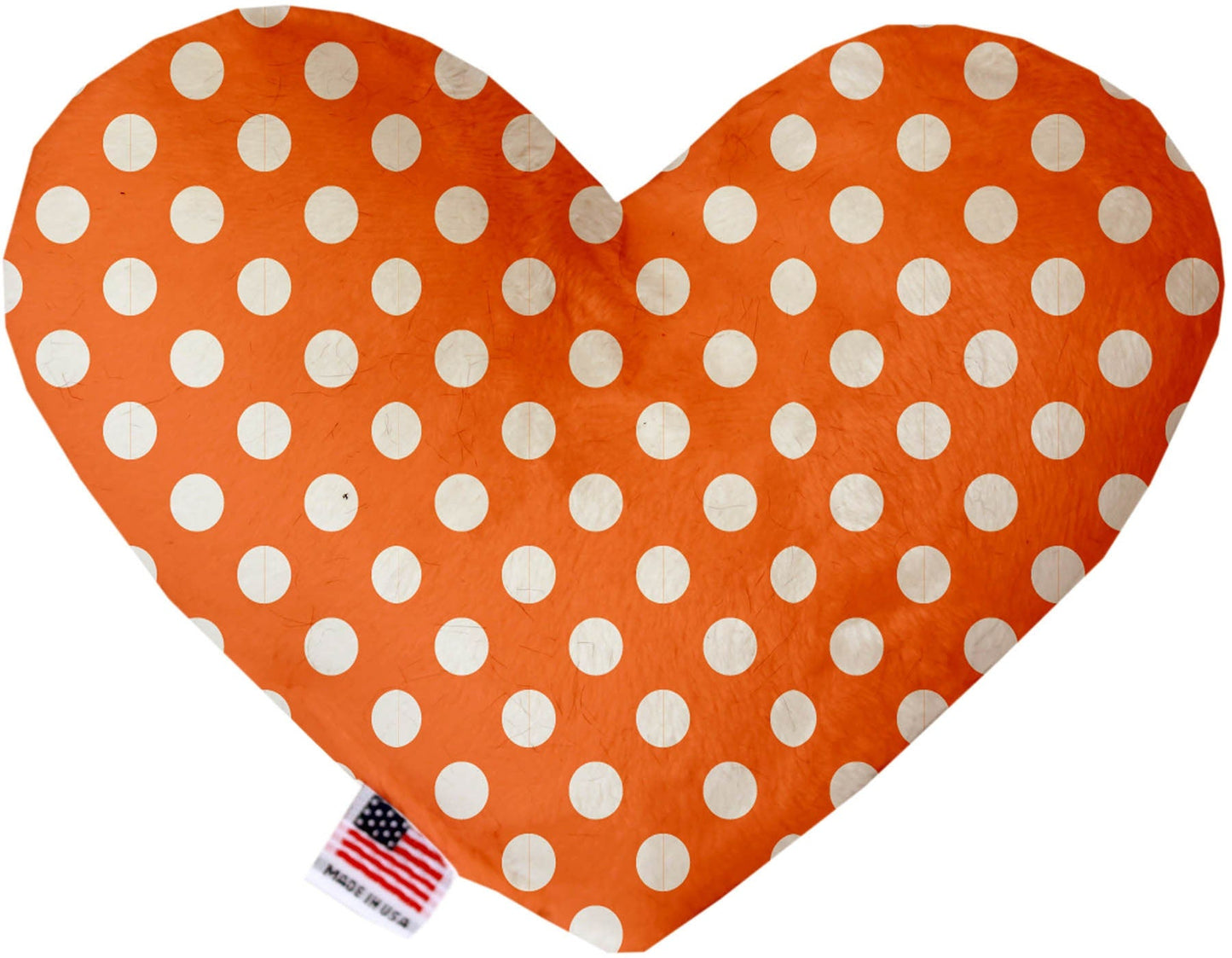 Pet and Dog Plush Heart or Bone Toy, "Swiss Dots Group" (Available in different sizes, and 10 different pattern options!)