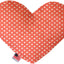 Pet and Dog Plush Heart or Bone Toy, "Polka Dots Group" (Available in different sizes, and 6 different pattern options!)