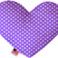 Pet and Dog Plush Heart or Bone Toy, "Polka Dots Group" (Available in different sizes, and 6 different pattern options!)