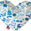 Pet and Dog Plush Heart or Bone Toy, "Oh Baby Group" (Available in different sizes, and 12 different pattern options!)