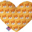 Pet and Dog Plush Heart or Bone Toy, "Oh Baby Group" (Available in different sizes, and 12 different pattern options!)