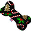 Christmas Pet and Dog Plush Heart or Bone Toy, "Candy Cane Lane Group" (Available in different sizes and 8 different patterns!)