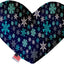 Pet and Dog Plush Heart or Bone Toy, "Winter Wonderland Group" (Available in different sizes, and 10 different patterns!)