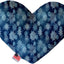 Pet and Dog Plush Heart or Bone Toy, "Winter Wonderland Group" (Available in different sizes, and 10 different patterns!)