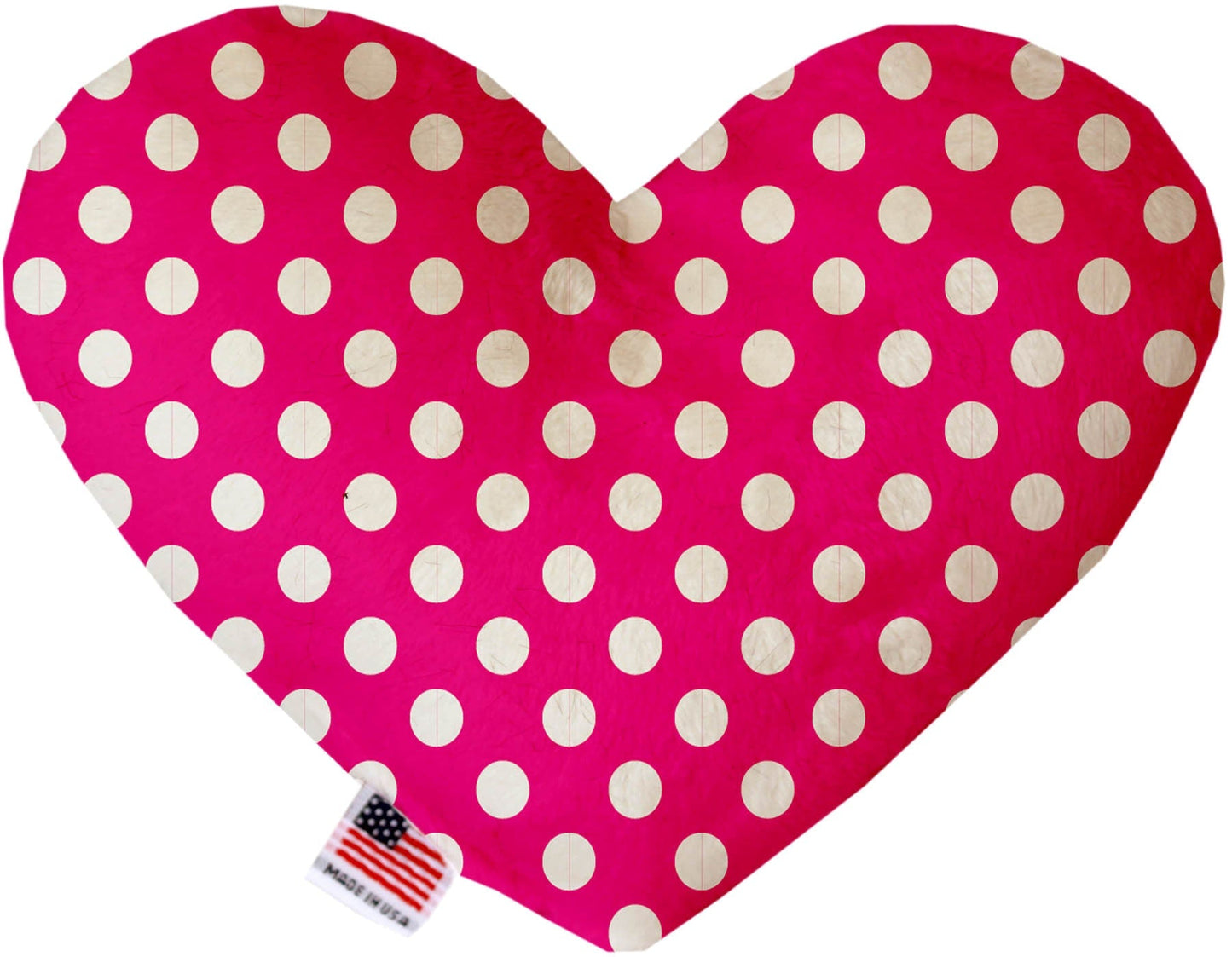 Pet and Dog Plush Heart or Bone Toy, "Valentine's Day Plaids, Dots & Chevron Group" (Available in different sizes and patterns!)