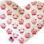 Valentine's Day Pet & Dog Plush Heart or Bone Toy, "Sweet Love Group" (Available in different sizes and 6 pattern options!)