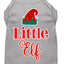 Christmas Pet Dog & Cat Shirt Screen Printed, "Little Elf"