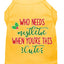 Christmas Pet Dog & Cat Shirt Screen Printed, "Who Needs Mistletoe"