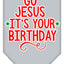 Christmas Pet and Dog Bandana Screen Printed, "Go Jesus, It's Your Birthday"