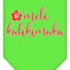 Christmas Pet and Dog Bandana Screen Printed, "Mele Kalikimaka"