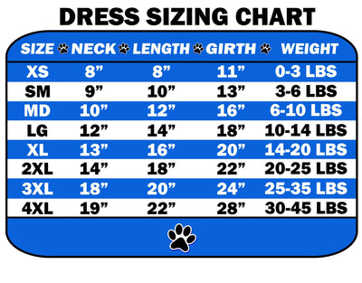 Hanukkah Pet, Dog and Cat Dress Screen Printed, "Eight Crazy Nights"