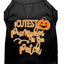 Halloween Pet Dog & Cat Shirt Screen Printed, "Cutest Pumpkin In The Patch"