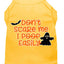 Halloween Pet Dog & Cat Shirt Screen Printed, "Don't Scare Me, I Poop Easily"