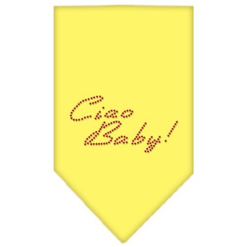 Pet and Dog Bandana Rhinestone, "Ciao Baby"