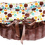 Dog, Puppy & Pet or Cat Reversible Snuggle Bugs Pet Bed, Bag, and Car Seat All-in-One, "Party Dots Group" (Available in 3 pattern options!)