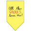 Halloween Pet and Dog Bandana Screen Printed, "All The Ghouls Love Me"