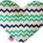 Pet and Dog Plush Heart or Bone Toy, "Nautical Group" (Available in different sizes, and 10 different pattern options!)